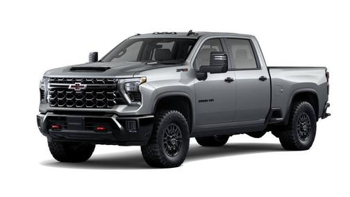 Gray 2026 Chevrolet Silverado 2500 Crew Cab, Standard Bed, XR2, 4WD