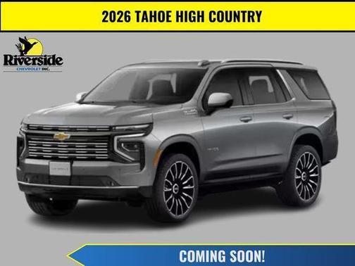 Gray 2026 Chevrolet Tahoe 4WD High Country