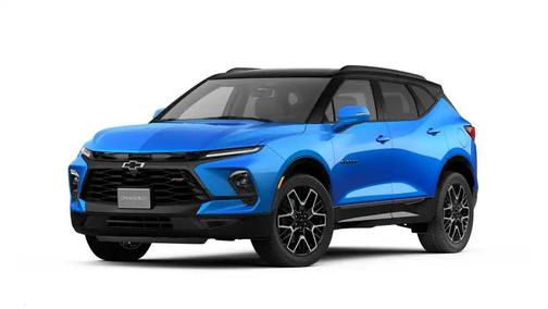 Riptide Blue Metallic 2026 Chevrolet Blazer RS