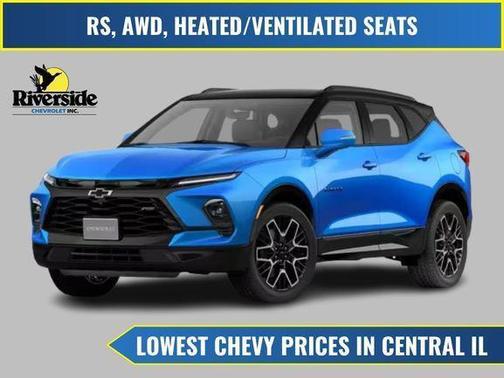 Riptide Blue Metallic 2026 Chevrolet Blazer RS