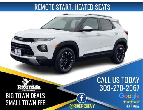 Summit White 2021 Chevrolet Trailblazer LT