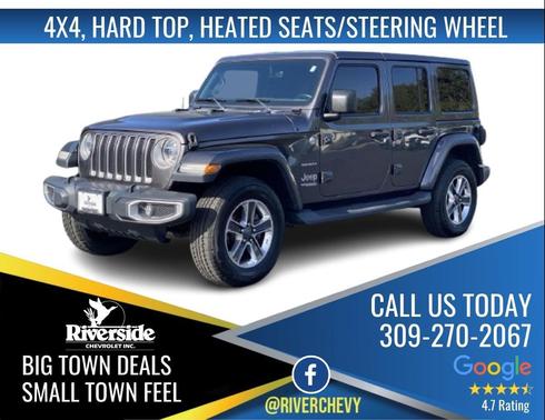 Granite Crystal Metallic Clearcoat 2018 Jeep Wrangler Unlimited Sahara