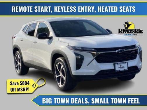 Summit White 2026 Chevrolet Trax FWD 1RS
