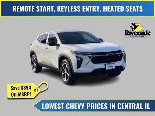 Summit White 2026 Chevrolet Trax FWD 1RS