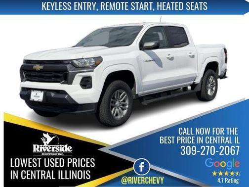 Summit White 2024 Chevrolet Colorado LT