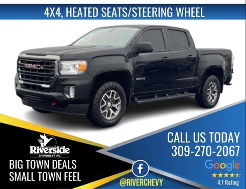 Onyx Black 2022 GMC Canyon AT4