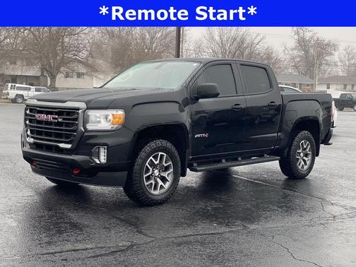 Onyx Black 2022 GMC Canyon AT4