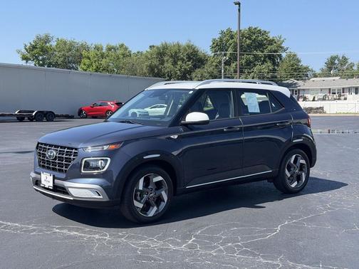 Denim w/White Roof 2022 Hyundai VENUE Limited