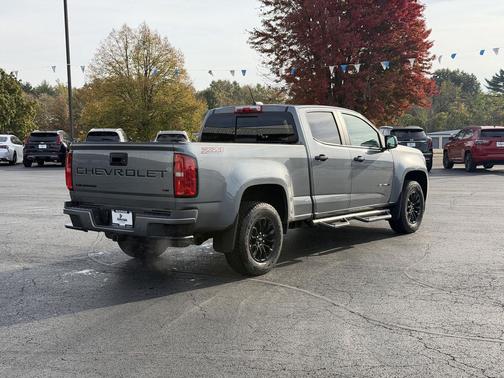 Satin Steel Metallic 2022 Chevrolet Colorado Z71