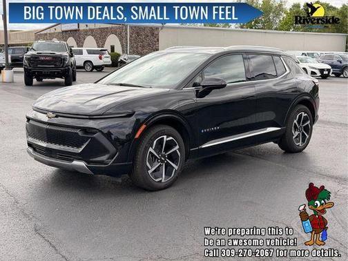 Black 2025 Chevrolet Equinox EV LT
