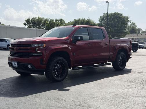 Cherry Red Tintcoat 2022 Chevrolet Silverado 1500 Limited RST