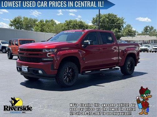 Cherry Red Tintcoat 2022 Chevrolet Silverado 1500 Limited RST