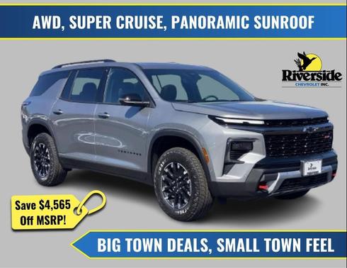 Sterling Gray Metallic 2026 Chevrolet Traverse AWD Z71