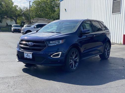 Kona Blue Metallic 2016 Ford Edge Sport