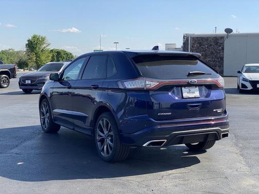 Kona Blue Metallic 2016 Ford Edge Sport