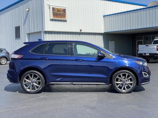 Kona Blue Metallic 2016 Ford Edge Sport