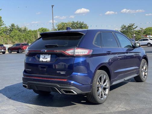 Kona Blue Metallic 2016 Ford Edge Sport