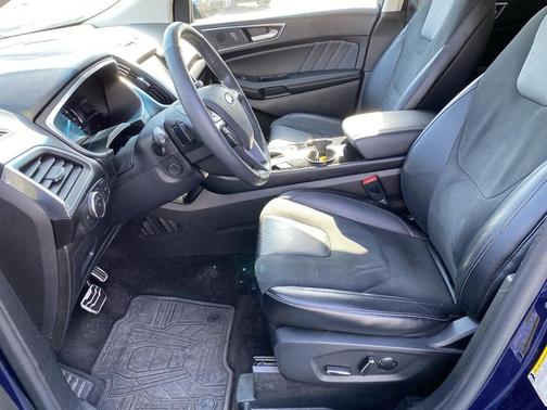 Kona Blue Metallic 2016 Ford Edge Sport