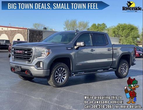 Satin Steel Metallic 2021 GMC Sierra 1500 AT4