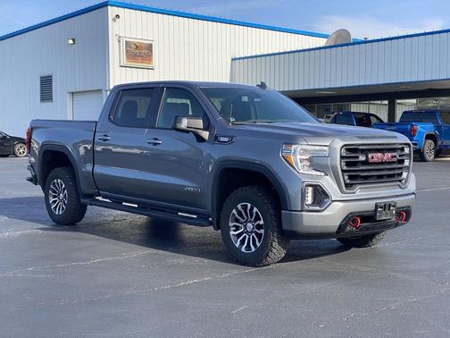 Satin Steel Metallic 2021 GMC Sierra 1500 AT4