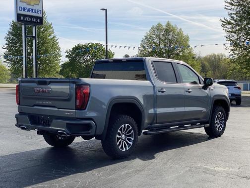 Satin Steel Metallic 2021 GMC Sierra 1500 AT4