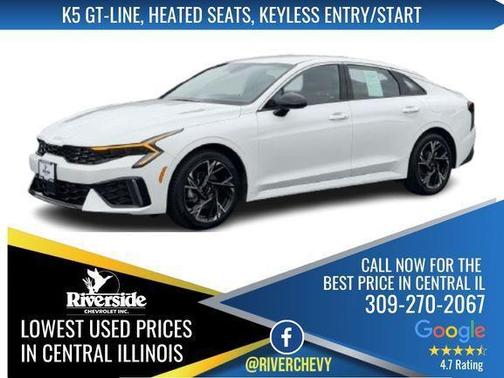 Snow White Pearl 2026 Kia K5 GT-Line FWD