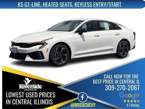 Snow White Pearl 2026 Kia K5 GT-Line FWD
