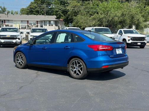 Lightning Blue Metallic 2018 Ford Focus SEL