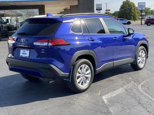 Blue Crush Metallic 2024 Toyota Corolla Cross LE