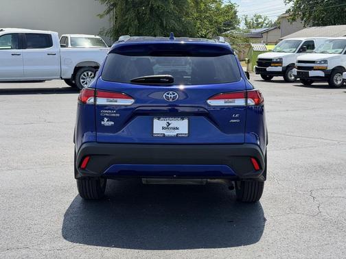 Blue Crush Metallic 2024 Toyota Corolla Cross LE