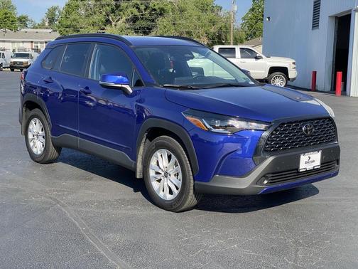 Blue Crush Metallic 2024 Toyota Corolla Cross LE