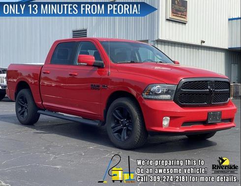 2018 RAM 1500 Night Crew Cab 4x4 5'7' Box