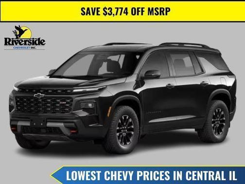 Mosaic Black Metallic 2026 Chevrolet Traverse AWD Z71