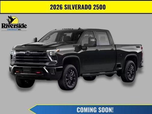 Black 2026 Chevrolet Silverado 2500 LT