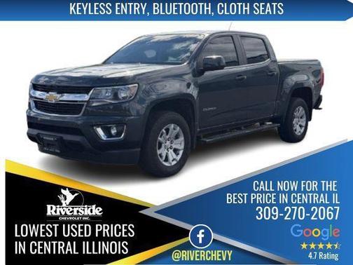 Graphite Metallic 2017 Chevrolet Colorado LT
