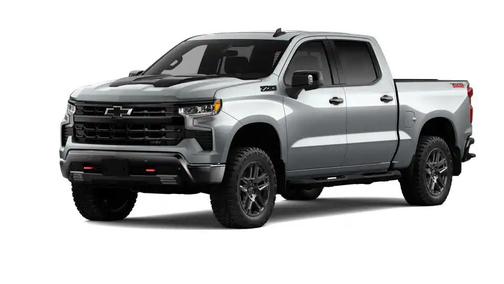 Sterling Gray Metallic 2026 Chevrolet Silverado 1500 LT Trail Boss