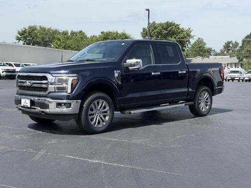 Antimatter Blue Metallic 2025 Ford F-150 Lariat