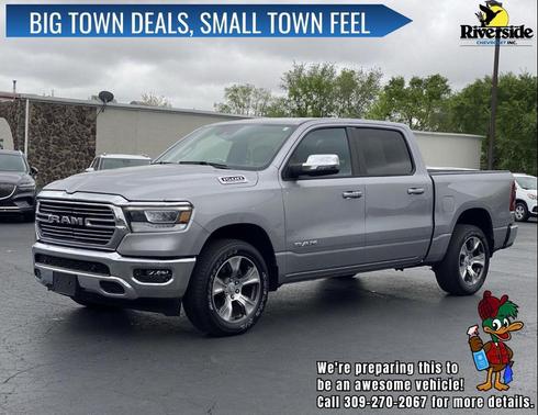 Billet Silver Metallic Clearcoat 2024 RAM 1500 Laramie