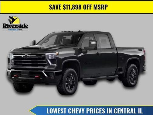 Black 2026 Chevrolet Silverado 2500 LT