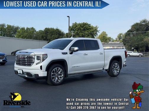 White Frost Tricoat 2024 GMC Sierra 1500 Denali