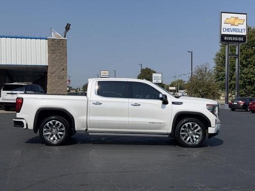 White Frost Tricoat 2024 GMC Sierra 1500 Denali