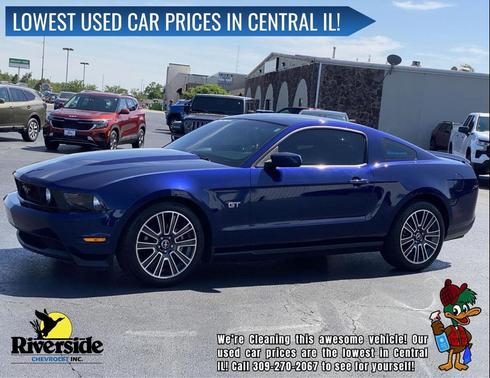 Kona Blue Metallic 2010 Ford Mustang GT