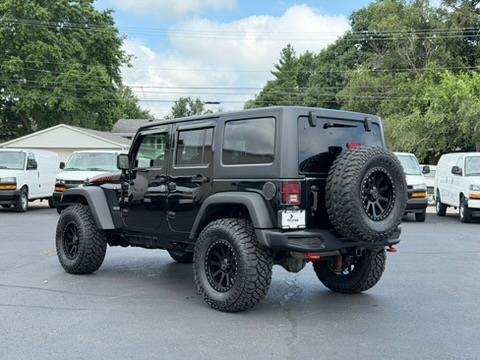 Black Clearcoat 2017 Jeep Wrangler Unlimited Rubicon