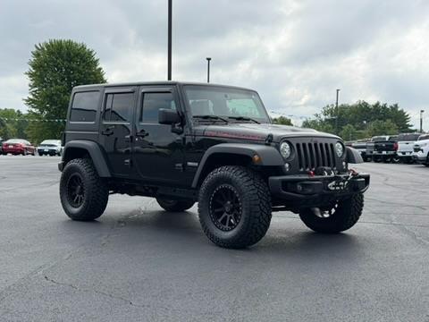 Black Clearcoat 2017 Jeep Wrangler Unlimited Rubicon