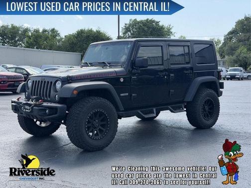 Black Clearcoat 2017 Jeep Wrangler Unlimited Rubicon