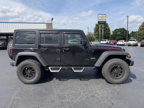 Black Clearcoat 2017 Jeep Wrangler Unlimited Rubicon