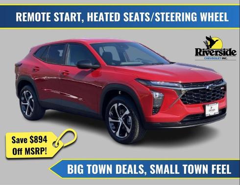 Apex Red 2026 Chevrolet Trax FWD 1RS