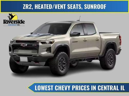 Tan 2026 Chevrolet Colorado ZR2