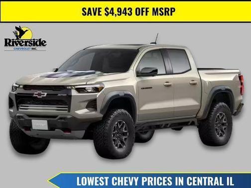 Tan 2026 Chevrolet Colorado ZR2