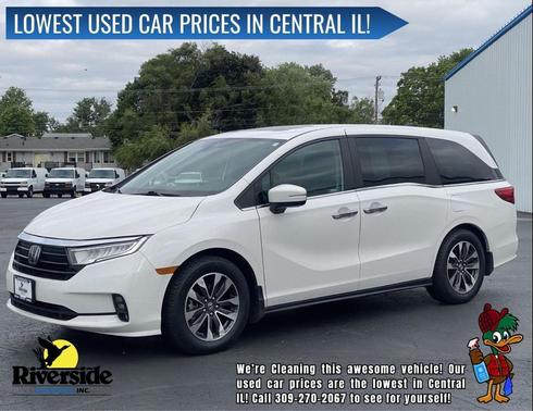 Platinum White Pearl 2024 Honda Odyssey EX-L